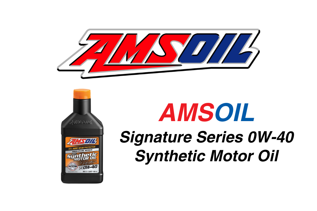 AMSOIL Signature Series 0W-40 Synthetic Motor Oil - AMSOIL Oil - A1  Synthetic Oil